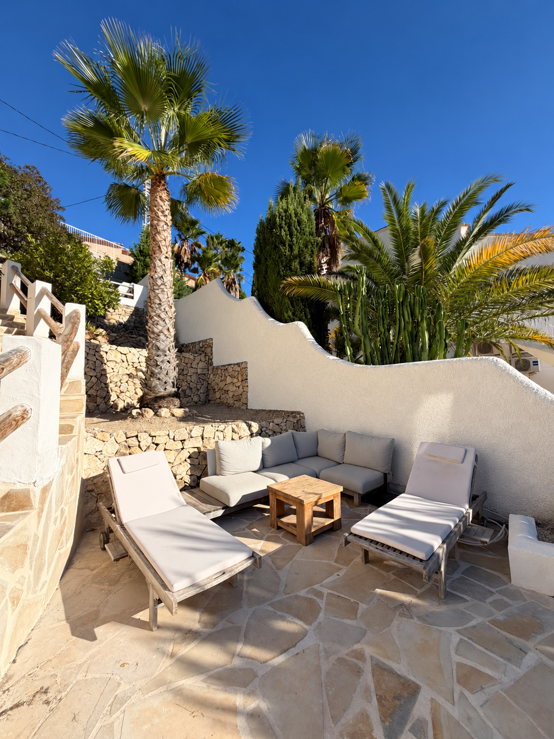 Terras bij Casa Vive